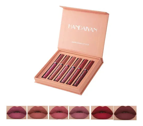 SET DE 6 LABIALES MATTE