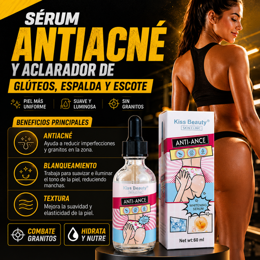 Serum Anti-Acné de gluteos, espalda y escote