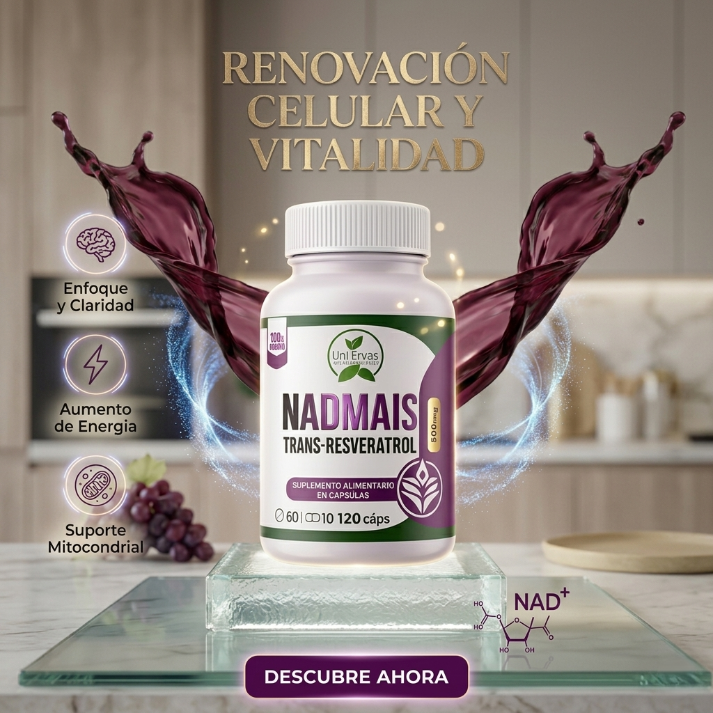 RESVERATROL 500mg NAD MAIS