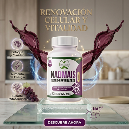 RESVERATROL 500mg NAD MAIS