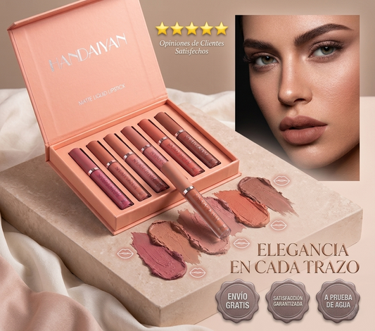 SET DE 6 LABIALES MATTE