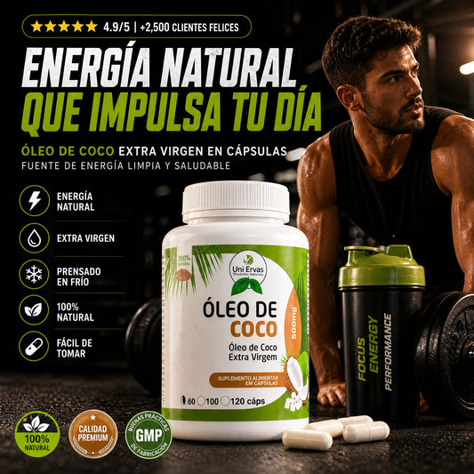 ÓLEO DE COCO EXTRA VIRGEN 500mg