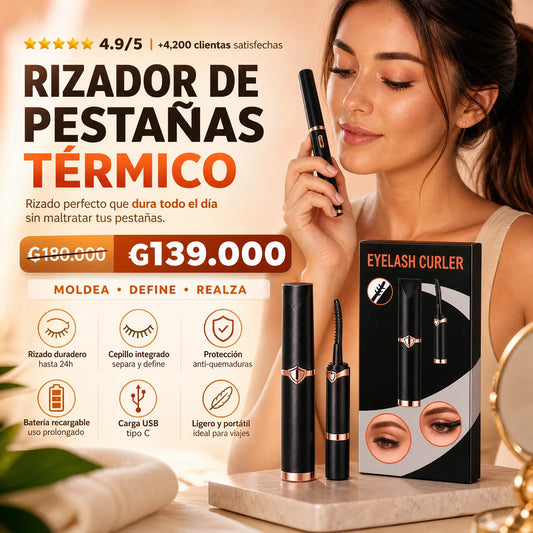 Rizador de Pestañas Eléctrico