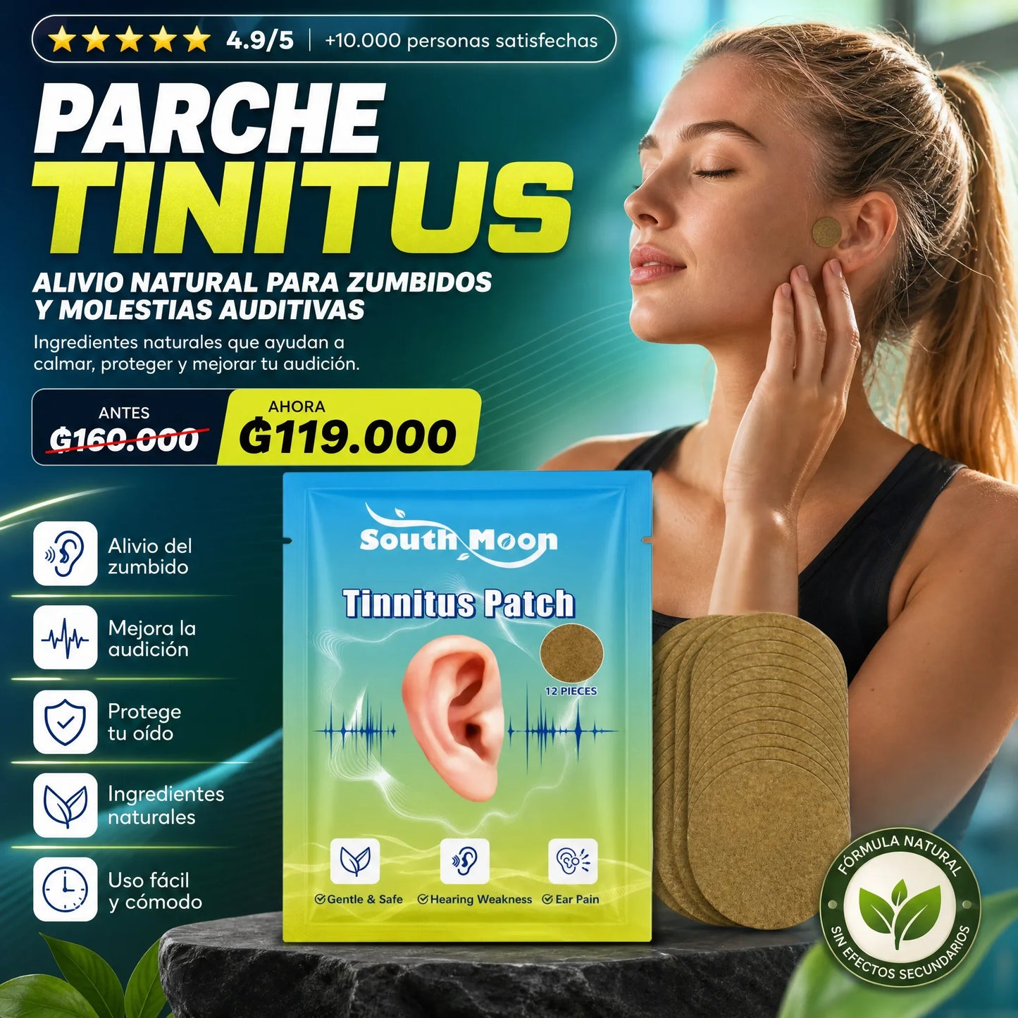 Parches para Tinnitus